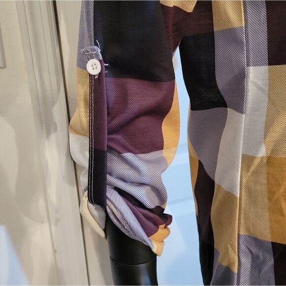 BRAND NEW PLAIT LONG SLEEVES V-NECK T-SHIRTS - Picture 15 of 16